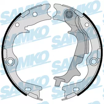 Jeu de mâchoires de frein, frein de stationnement SAMKO 81116 pour TOYOTA MR 2.0 CRDi traction intégrale - 150cv