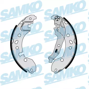 Jeu de mâchoires de frein SAMKO 81176 pour RENAULT TWINGO 1.2 - 75cv