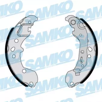 Jeu de mâchoires de frein SAMKO 81192 pour SKODA FABIA 1,0 MPI - 65cv