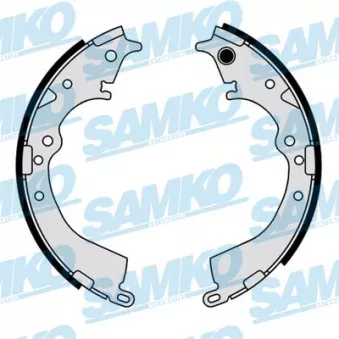 Jeu de mâchoires de frein SAMKO 81196 pour TOYOTA PREVIA 2.4 4WD - 132cv