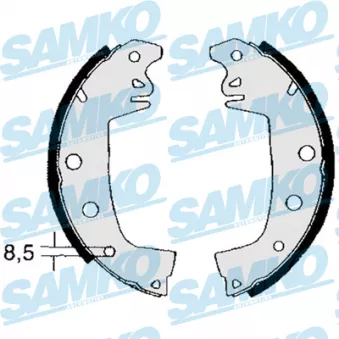 SAMKO 82970 - Jeu de mâchoires de frein