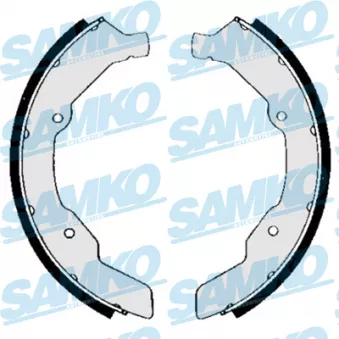 SAMKO 84040 - Jeu de mâchoires de frein