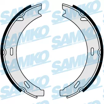 Jeu de mâchoires de frein, frein de stationnement SAMKO 84730 pour MERCEDES-BENZ CLASSE C C 350 4-matic - 272cv