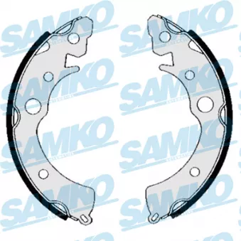 Jeu de mâchoires de frein SAMKO OEM 43153SB2505