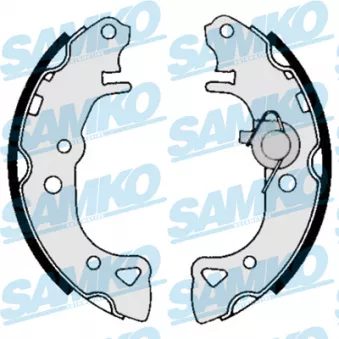 Jeu de mâchoires de frein SAMKO 84940 pour CITROEN AX 1.4 GTI - 100cv