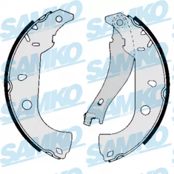 Jeu de mâchoires de frein SAMKO 85050 pour FIAT FIORINO 1.6 - 75cv