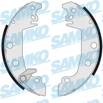 Jeu de mâchoires de frein SAMKO 85930 pour CITROEN C15 1.3 - 64cv