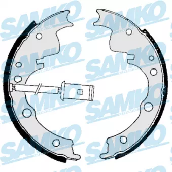 Jeu de mâchoires de frein SAMKO OEM LAY12638ZB