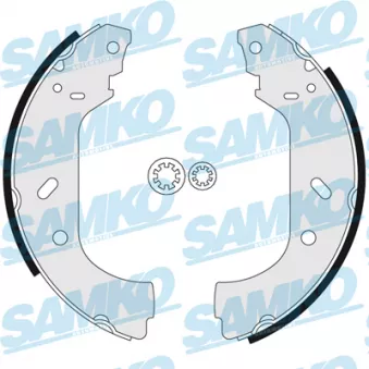 Jeu de mâchoires de frein SAMKO 87150 pour LANCIA ZETA 2.0 JTD 16V - 110cv