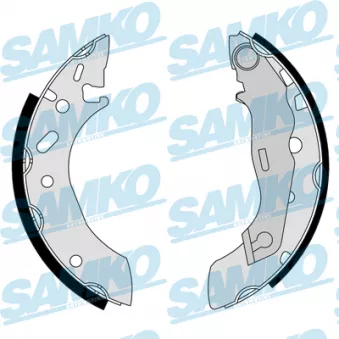 Jeu de mâchoires de frein SAMKO 87175 pour FORD FIESTA D 1.8 - 60cv