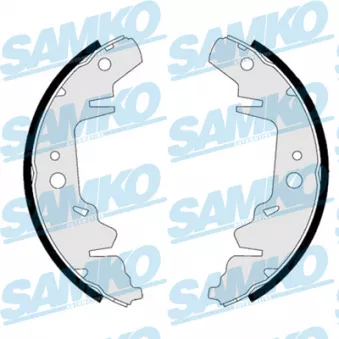 Jeu de mâchoires de frein SAMKO OEM 0K56A2638Z