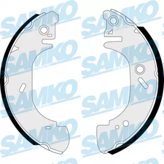 Jeu de mâchoires de frein SAMKO 87410 pour FORD TRANSIT 2.5 DI - 69cv