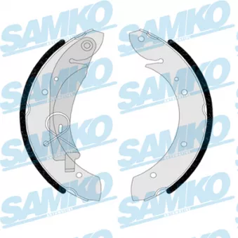 Jeu de mâchoires de frein SAMKO 87420 pour CITROEN BERLINGO 1.8 D - 58cv