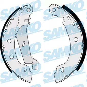 Jeu de mâchoires de frein SAMKO 87530 pour CITROEN AX 1.1 4x4 - 54cv