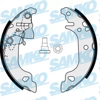 SAMKO 87920 - Jeu de mâchoires de frein