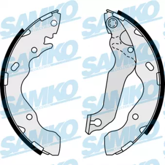 Jeu de mâchoires de frein SAMKO 88010 pour HYUNDAI ELANTRA 2.0 - 143cv