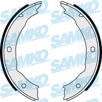 Jeu de mâchoires de frein, frein de stationnement SAMKO 88400 pour LOTUS EVORA 3.5 430 - 436cv