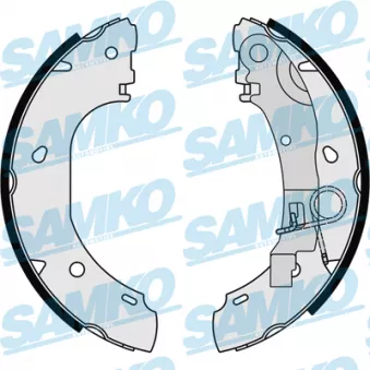 Jeu de mâchoires de frein SAMKO 88540 pour FIAT DUCATO 2.8 JTD - 128cv
