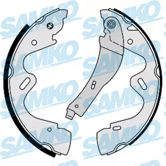 Jeu de mâchoires de frein SAMKO OEM 6902867