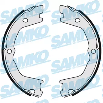 Jeu de mâchoires de frein, frein de stationnement SAMKO 89080 pour IVECO DAILY 60C18 - 176cv