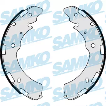 Jeu de mâchoires de frein SAMKO 89470 pour MITSUBISHI L 2.4 DI-D 4WD - 154cv