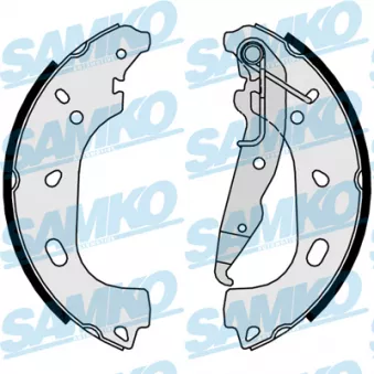 Jeu de mâchoires de frein SAMKO 89500 pour OPEL ASTRA 1.6 - 103cv