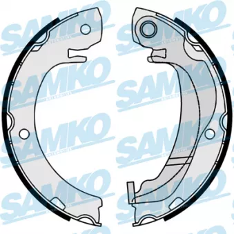 Jeu de mâchoires de frein, frein de stationnement SAMKO OEM 044950F010