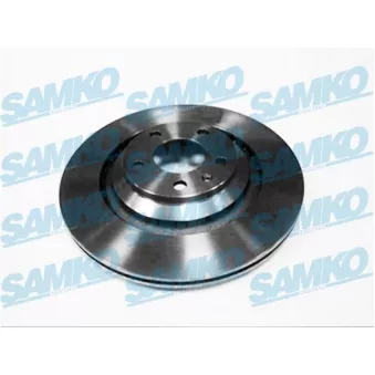 Jeu de 2 disques de frein arrière SAMKO A1009V pour AUDI A6 2.0 TDI - 170cv