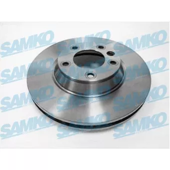 Disque de frein arrière gauche SAMKO OEM 7l8615301