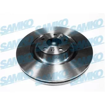 Jeu de 2 disques de frein avant SAMKO A1032V pour AUDI A8 3.2 FSI quattro - 260cv