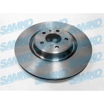 Jeu de 2 disques de frein avant SAMKO A1042V pour OPEL ASTRA 2.0 TDI - 177cv
