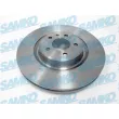 SAMKO A1042VR - Jeu de 2 disques de frein avant