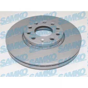 SAMKO A1052VR - Jeu de 2 disques de frein arrière