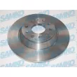 Jeu de 2 disques de frein arrière SAMKO [A1055P]