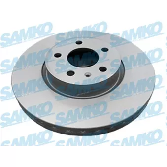 SAMKO A1061VR - Jeu de 2 disques de frein arrière