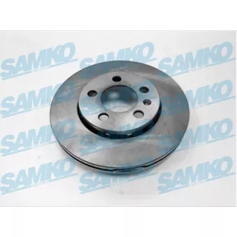 Jeu de 2 disques de frein avant SAMKO OEM 1JE615301