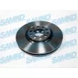 SAMKO A2002V - Jeu de 2 disques de frein arrière