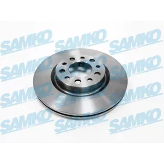 SAMKO A2005V - Jeu de 2 disques de frein arrière