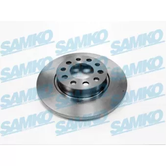 Jeu de 2 disques de frein arrière SAMKO A2011P pour ALFA ROMEO GIULIETTA 2.0 JTDM - 150cv