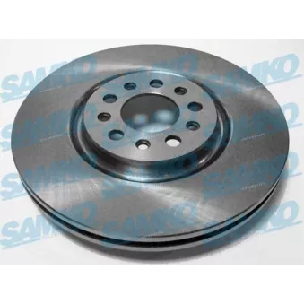 SAMKO A2012V - Jeu de 2 disques de frein avant