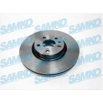SAMKO A2171VR - Jeu de 2 disques de frein arrière