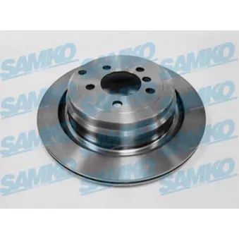 Jeu de 2 disques de frein arrière SAMKO A4019V pour LAND ROVER RANGE ROVER 4.2 4x4 - 396cv