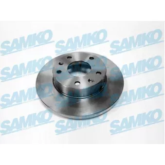 Jeu de 2 disques de frein avant SAMKO A4331P pour LAND ROVER FREELANDER 2.0 DI 4x4 - 98cv