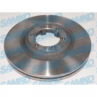 Jeu de 2 disques de frein avant SAMKO OEM 8981246633