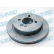 SAMKO B2009PR - Jeu de 2 disques de frein arrière