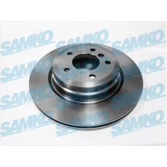 Jeu de 2 disques de frein arrière SAMKO B2023V pour BMW Série 3 335 i - 306cv