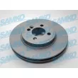 SAMKO B2026VR - Jeu de 2 disques de frein avant