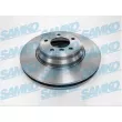 SAMKO B2038V - Jeu de 2 disques de frein arrière