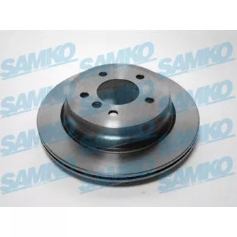 Jeu de 2 disques de frein arrière SAMKO B2039V pour BMW X1 sDrive 20 d - 177cv