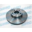 SAMKO B2050V - Jeu de 2 disques de frein avant